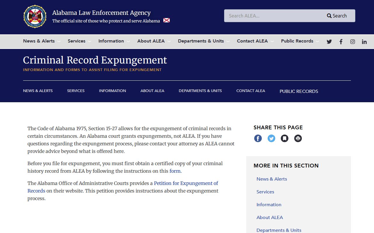 Henry County released mugshots and Alabama expungement source from ALEA