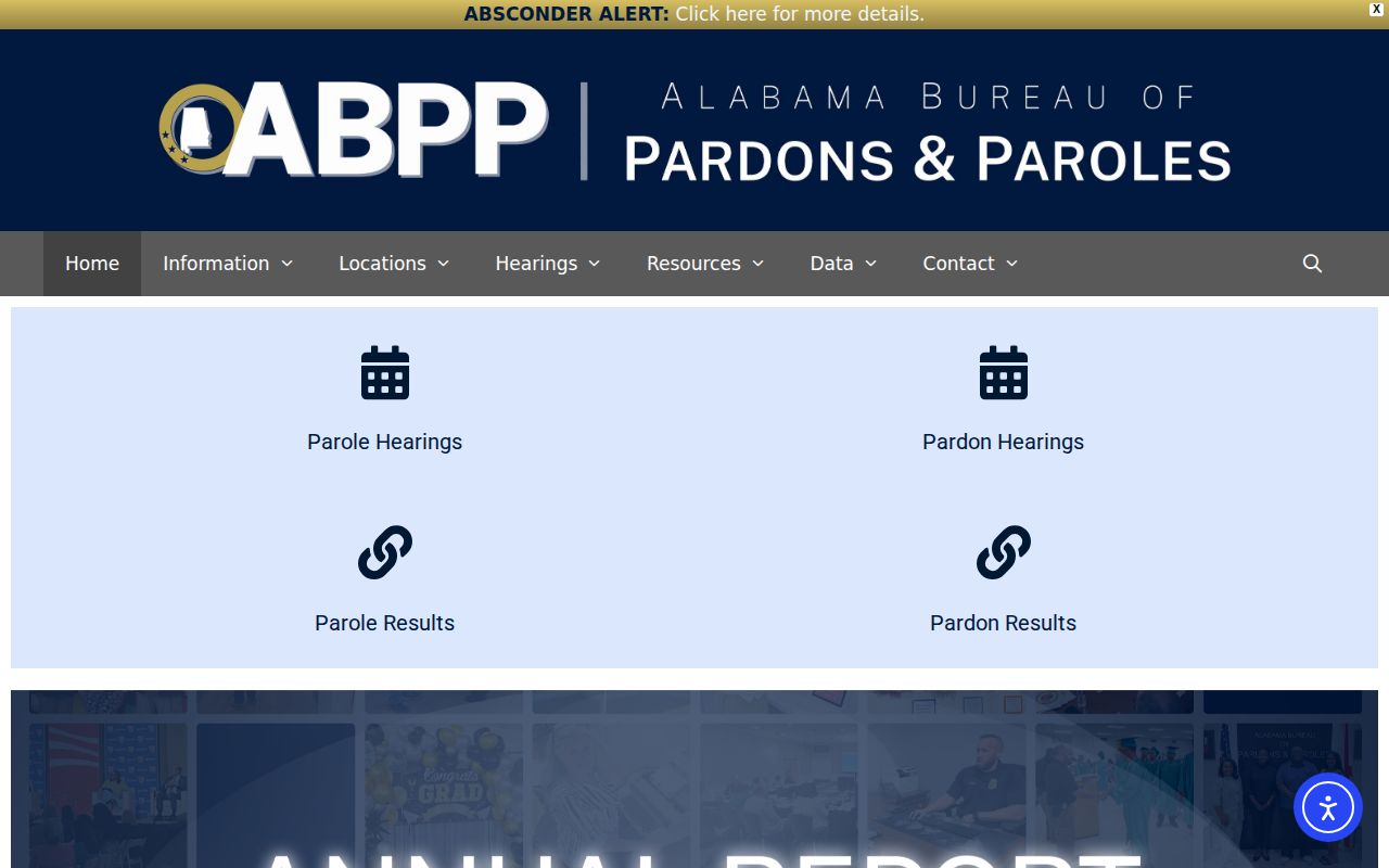Alabama Bureau of Pardons and Paroles release supervision records