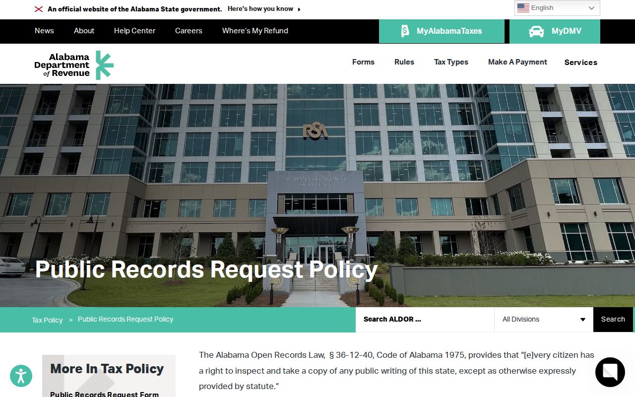 Henry County 24 hour release records request source under Alabama open records policy